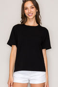 Classic Black Tee